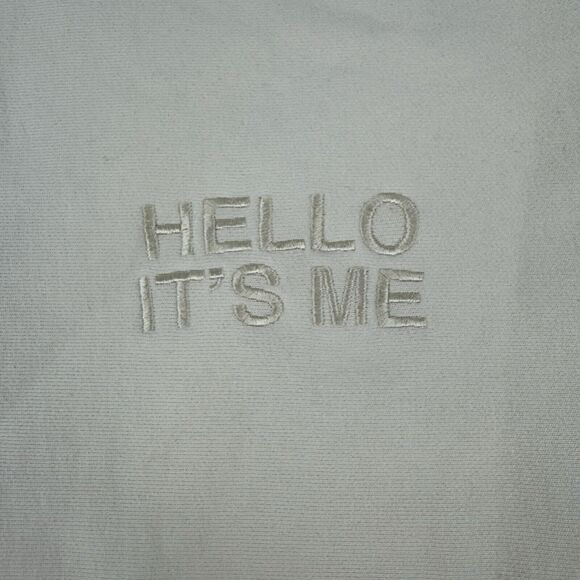 Adele Unisex Official Merch Hello It's Me Fleece Sweatshirt Large Las Vegas - Picture 2 of 5